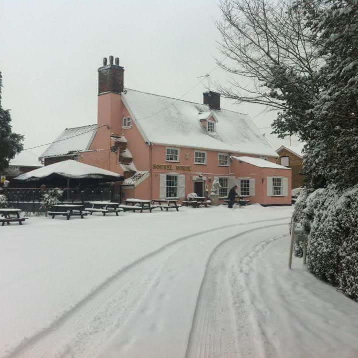 Sorrel Horse Inn Ipswich Buitenkant foto